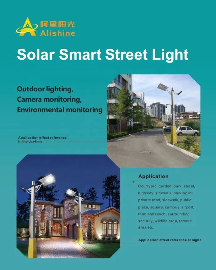 Outdoor IP65 Waterproof 4G Remote Monitoring Smart Pole Street Lighting