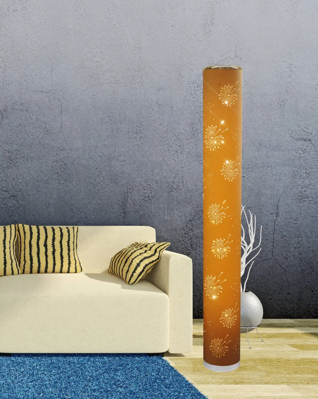 Modern Decorative RGB Color Change Floor Lamp with Remote Control