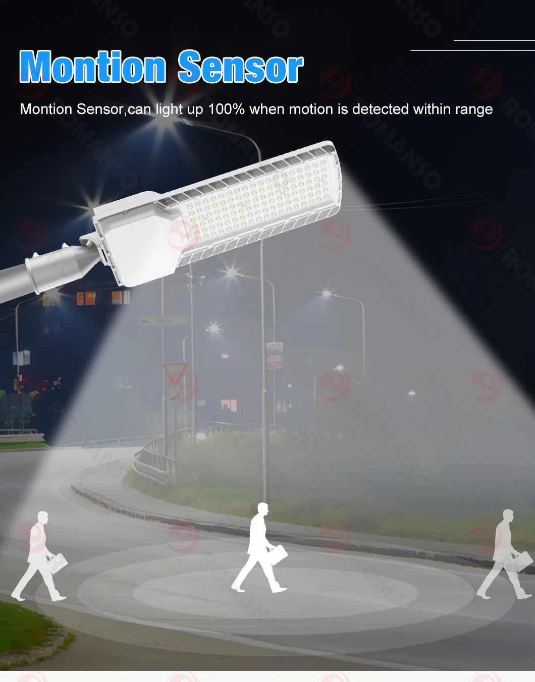 Romanso or ODM China Street Light Housing LED with ETL