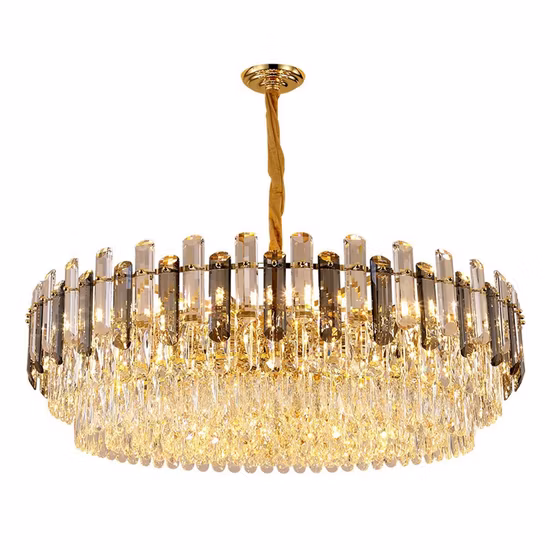 Modern Luxury Hotel Villa Glass Lamp Pendant Lights Ceiling Chandelier